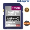 Integral High Speed 128GB V30 UHS-I U3 SDHC Card
