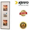 Kenro 6x4-Inch Frisco Triple Photo Frame - Black