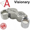 Visionary 10x18 20x12 Twin Mag Loupe