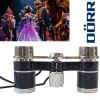 Dorr Danubia 3x25mm Opera Silver And Black Binoculars