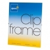 Kenro 27x39.5 Inch Plexiglas Fronted Clip Frames