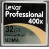 Lexar Compact Flash 32GB 400X Pro UDMA Card