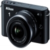 Nikon 1 Digital Camera J2 With 10-30mm and 30-110mm Lenses Black
