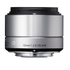 Sigma 19mm F/2.8 DN Lens For Micro Four Thirds Cameras - Silver