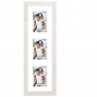 Dorr Indiana Vertical White Gallery Frame for 3 6x4 Photos