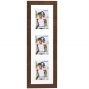 Dorr Indiana Vertical Brown Gallery Frame for 3 6x4 Photos