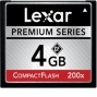 Lexar Compact Flash 4GB 200X Premium Card