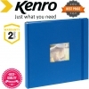 Kenro 6x4 Inches 10x15cm Aztec Mini Album Black 36 Photos