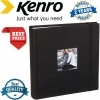 Kenro 7x5 Inches 13x18cm Aztec Memo Grey Album 200 Photos