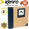 Kenro 6x4 Inches Blue Dolphin Green Wood Memo Album Dolphin 500