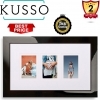 Kusso High Gloss Studio Frame to Hold 3 Photos 6x4 Inches or 7x5 Inch