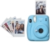 Fujifilm Instax Mini 11 Instant Camera Sky Blue Plus 10 Shot Pack Fujifilm Instax Mini 11 Instant Camera Sky Blue Plus 10 Shot Pack