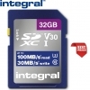 Integral High Speed V30 UHS-I U3 32GB Class 10 SDHC Card