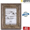 Kenro Bergamo Rustic Brown Frame 8x6 Inches