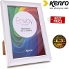 Kenro Envoy Modern White 8x6 Inches