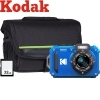Kodak PIXPRO WPZ2 16MP 4x Zoom Camera Blue + Sandisk 32GB Card Kodak PIXPRO WPZ2 16MP 4x Zoom Camera Blue + Sandisk 32GB Card
