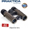 Praktica 10x26mm Pioneer Waterproof Binoculars (Umber)