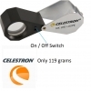 Celestron 10x Mini Handheld LED Illuminated Magnifier