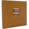 Dorr Window Brown Traditional Photo Album - 100 Sides