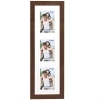 Dorr Indiana Vertical Brown Gallery Frame for 3 6x4 Photos