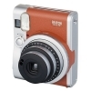 Fujifilm Instax Mini 90 Instant Camera - Brown inc 10 Shots