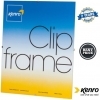 Kenro 9.5x12-Inch Glass Fronted Clip Frame