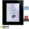 Kenro 7x5-Inch Black Glass Frame