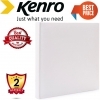 Kenro 22.5 x 23.5cm White Satin Small Traditional Album 60 Pages