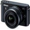 Nikon 1 Digital Camera J2 With 10-30mm VR Zoom Lens Black