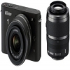 Nikon 1 J1 Black Digital Camera with 10-30mm and 30-110mm Lenses