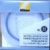 Nikon 62mm Neutral Clear Filter