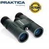 Praktica 10x42mm Waterproof Binoculars Green