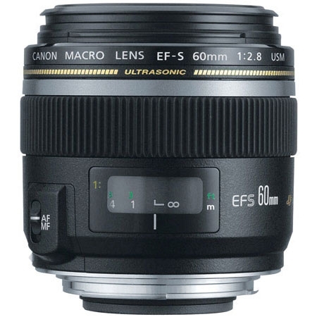 Canon EF-S 60mm F2.8 Compact Macro AutoFocus Lens