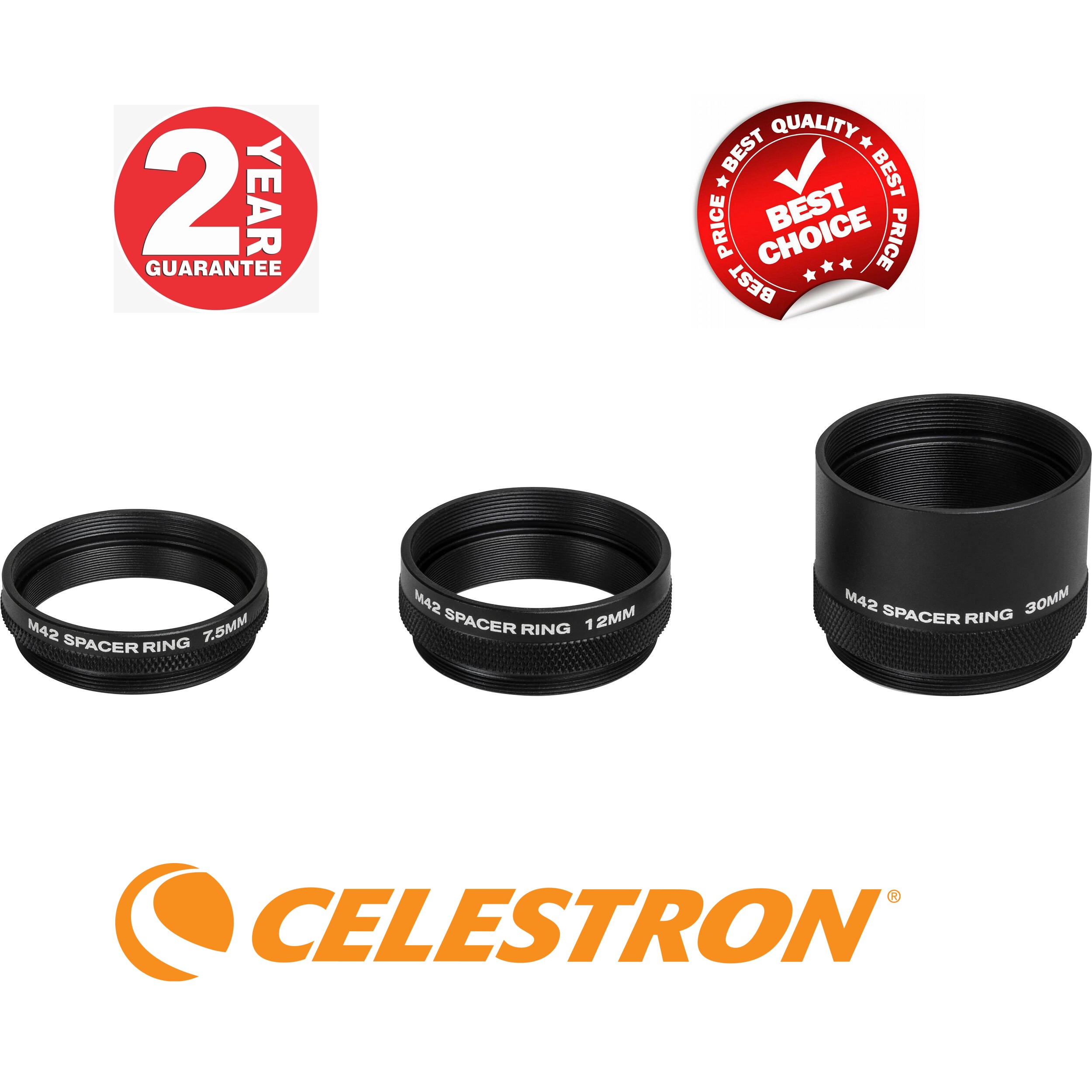 Celestron M42 Spacer Ring Kit
