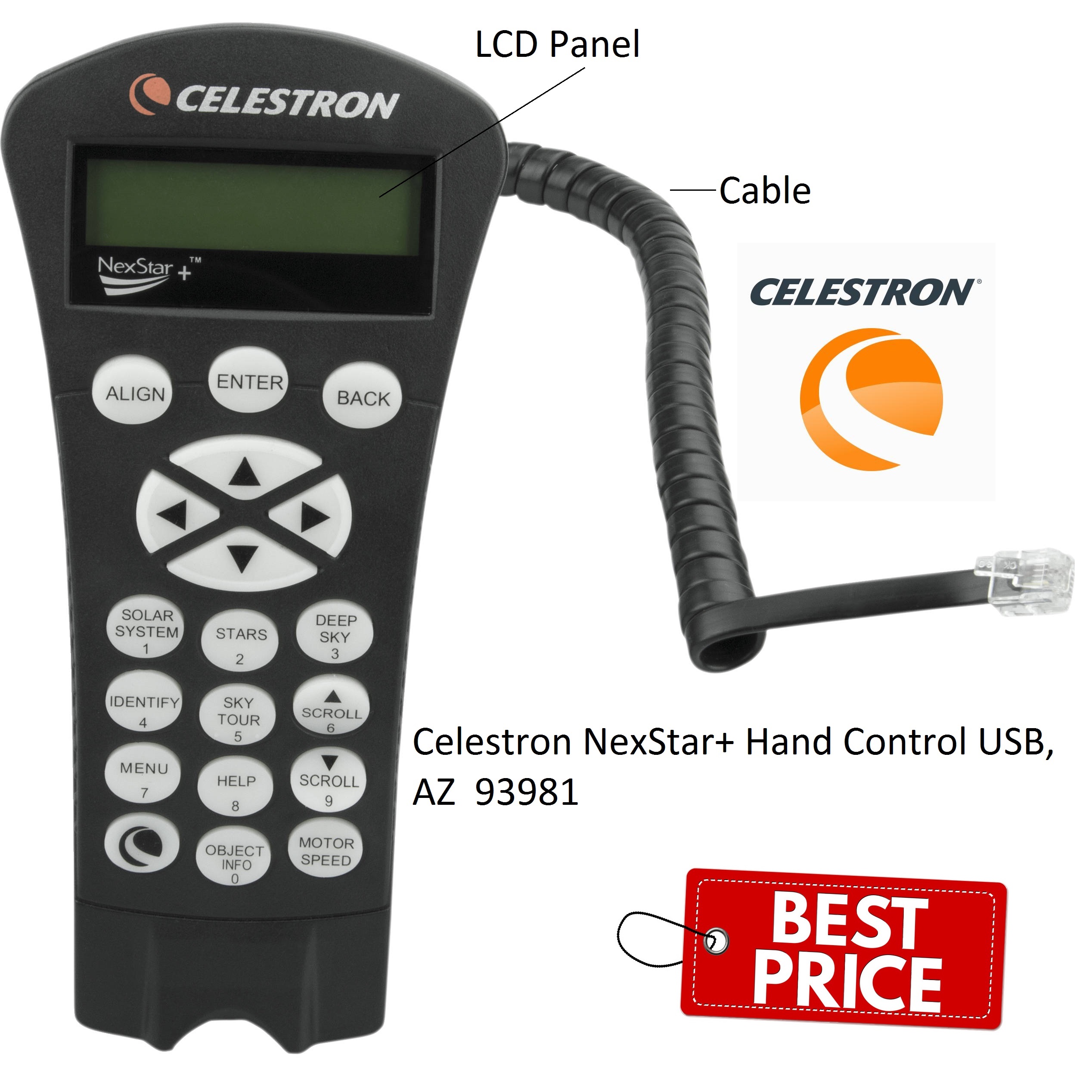 Celestron NexStar+ Hand Control USB, AZ