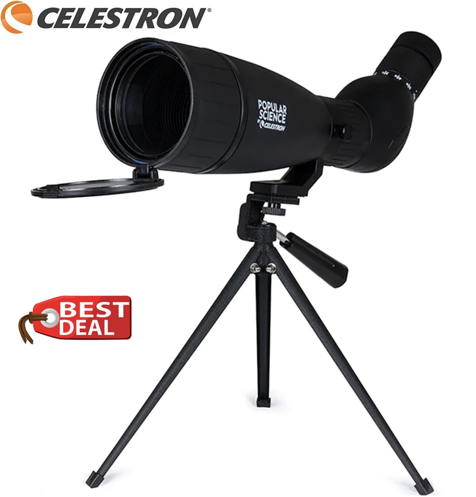 Clestron Landscout 20-60X80MM Angled Zoom Spotting Scope