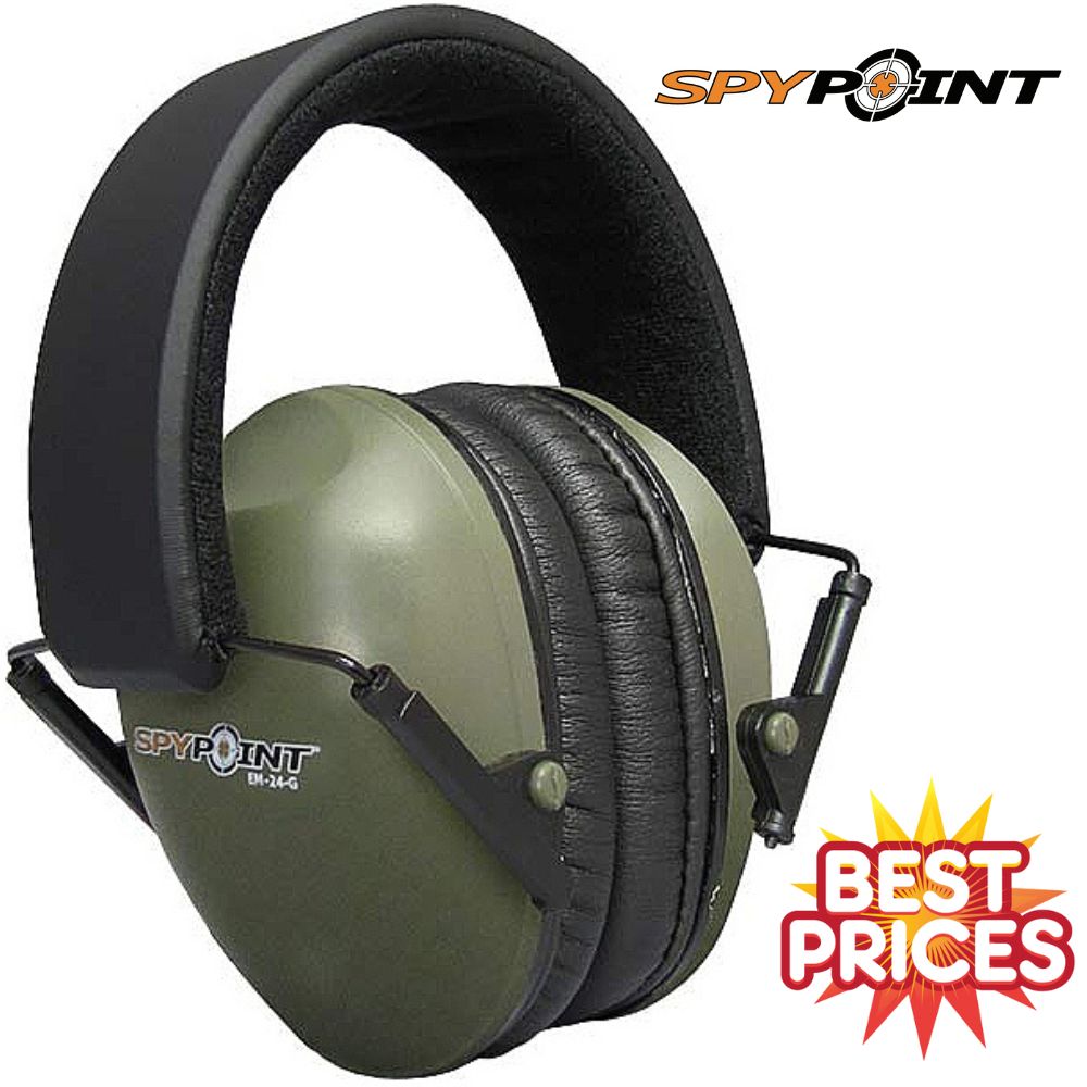 Spypoint EM-24 Ear Muffs - Green