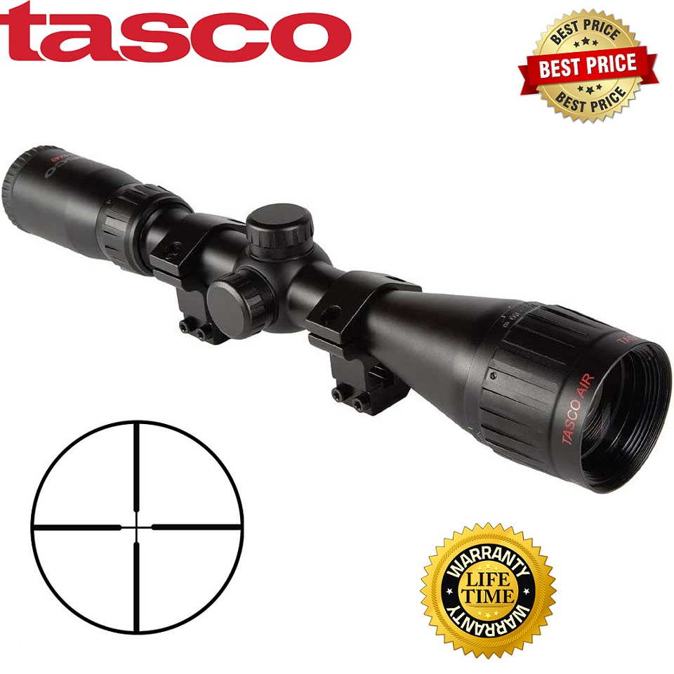 Tasco Air Gun 4x32 Riflescope 1 Inch Truplex Black