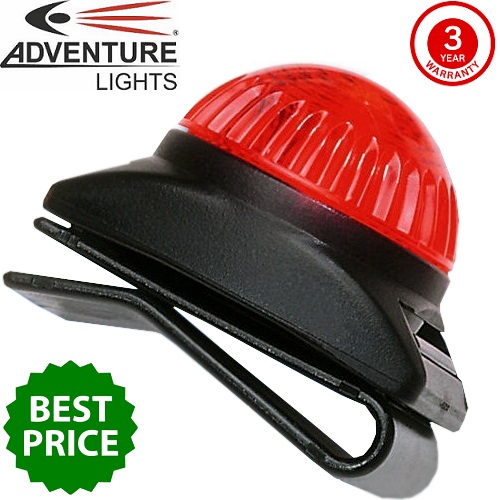 Adventure Lights Guardian Expedition Light Red