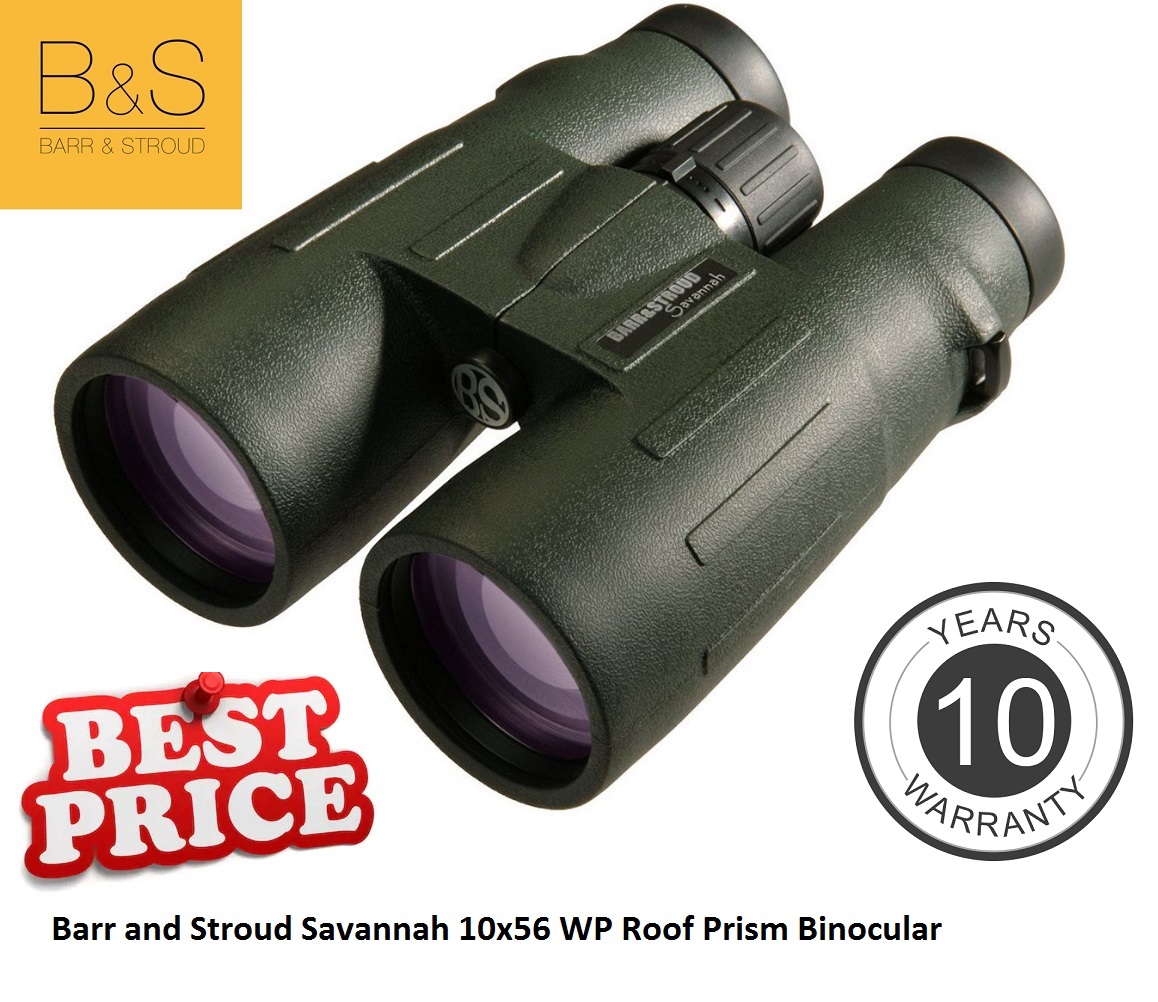 Barr and Stroud Savannah 10x56 WP Roof Prism Binoculars