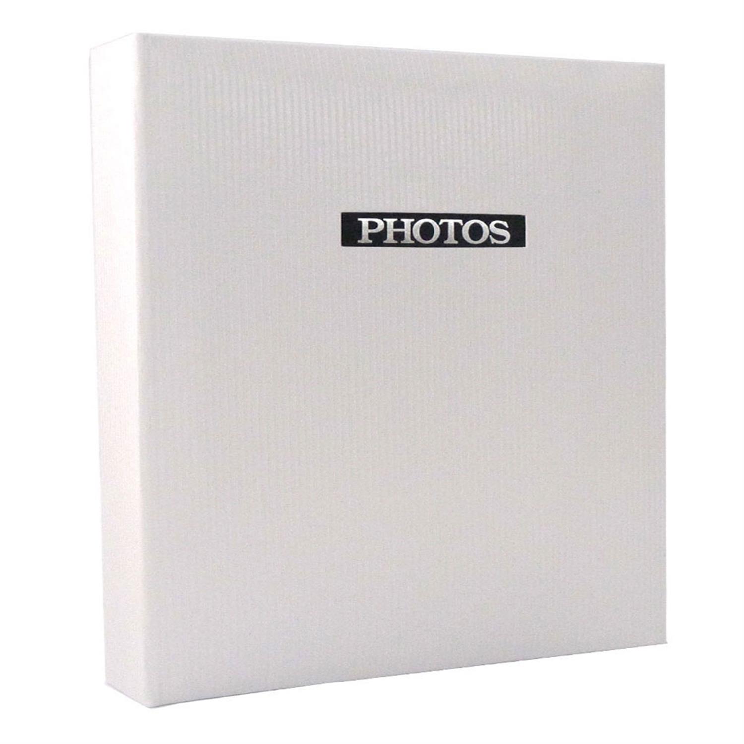 Dorr Elegance White 6x4 Slip In Photo Album - 200 Photos