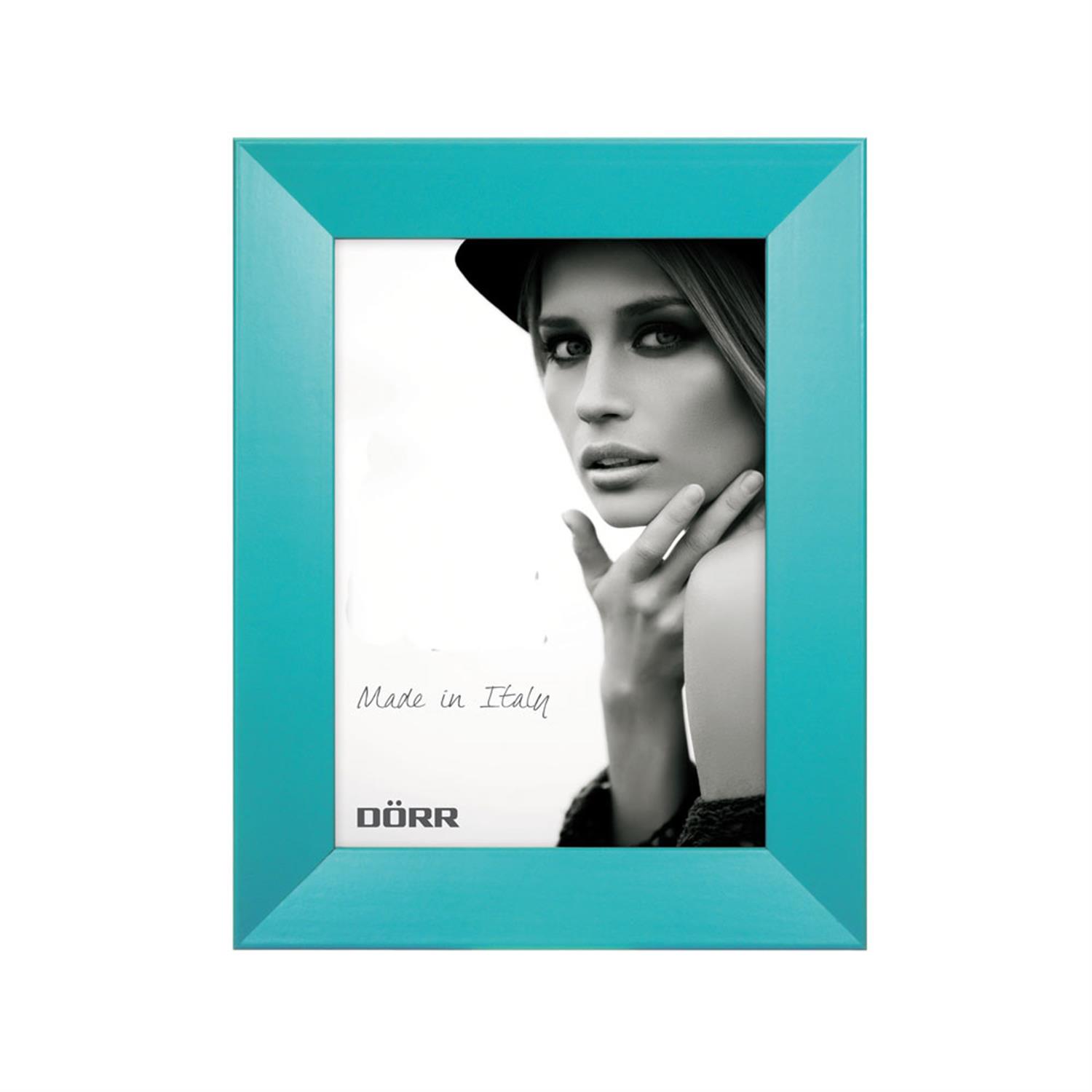 Dorr Trend Turquoise 7x5 inches Wood Photo Frame