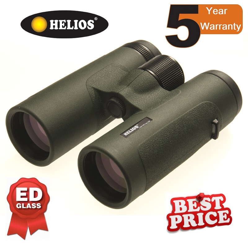 Helios 8x42ED Lightwing HR High Resolution Roof Prism Binoculars