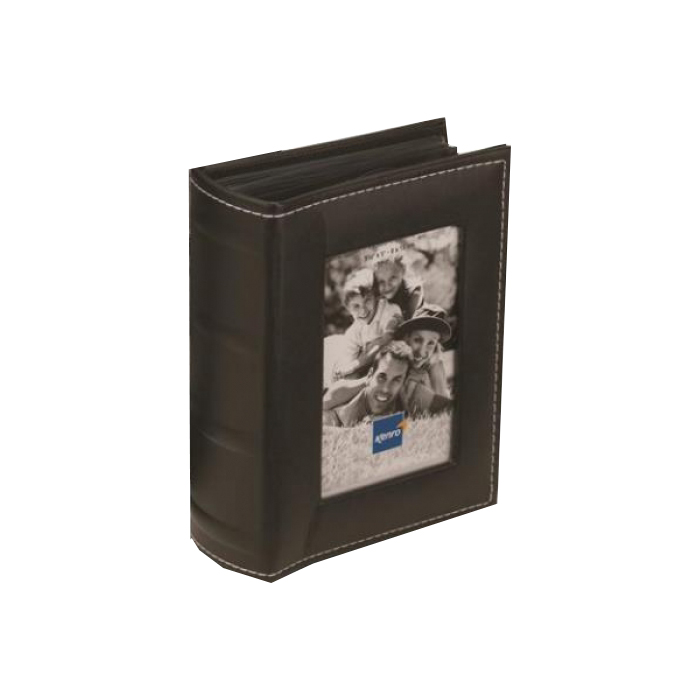 Kenro Black 7.5x5-Inch Slip In Minimax Album 80