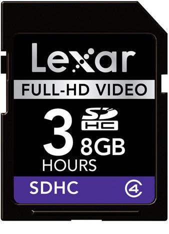 Lexar Full-HD Video SDHC 8GB