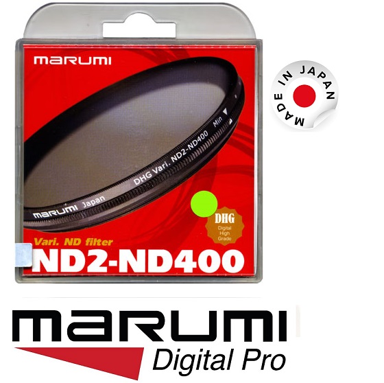 Marumi 52mm DHG Variable ND2-ND400 Neutral Density Filter