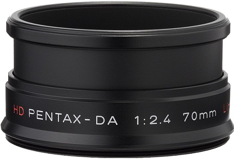 Pentax MH-RF49 Lens Hood Black For HD DA 70mm f/2.4 Lens Black