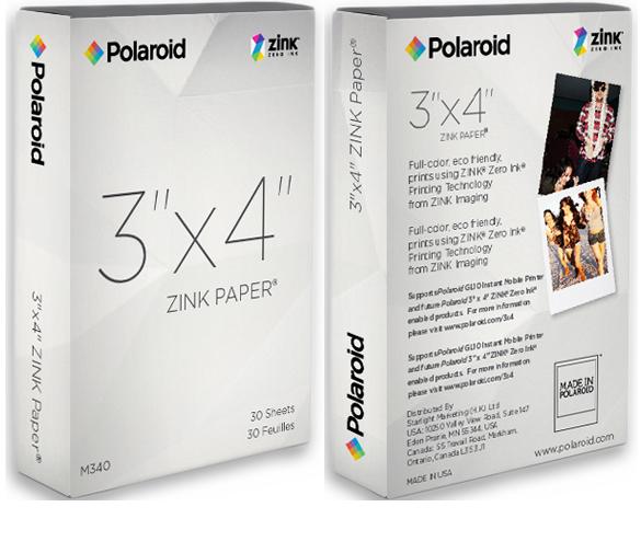 Polaroid M340 Instant Film for Z340 Camera (30 Colour Prints)