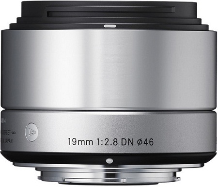 Sigma 19mm F2.8 DN Lens For Sony E-mount Cameras Silver