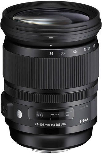 Sigma 24-105mm F4 DG OS HSM Art Lens For Sony DSLR Cameras